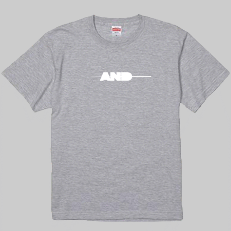 ANDオリジナルTシャツ（グレー）