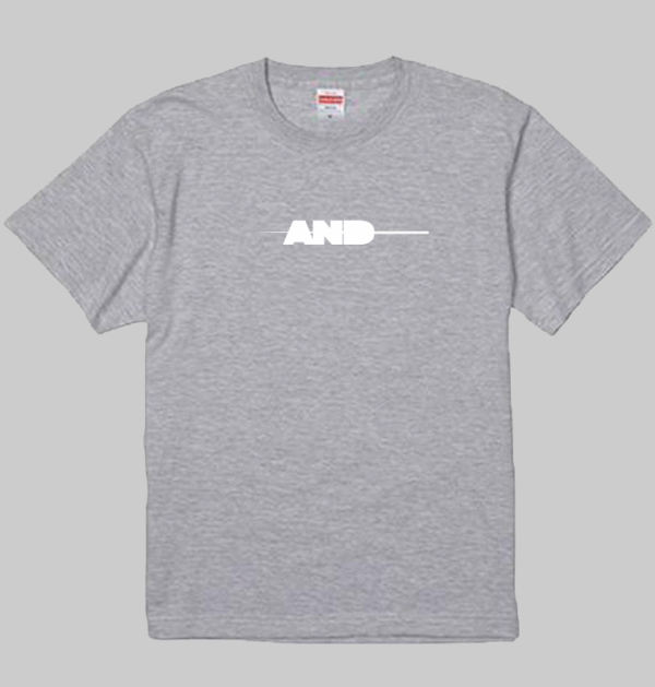 ANDオリジナルTシャツ（グレー）