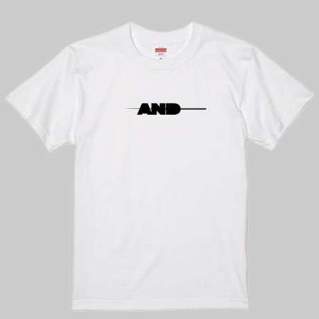ANDオリジナルTシャツ（白）